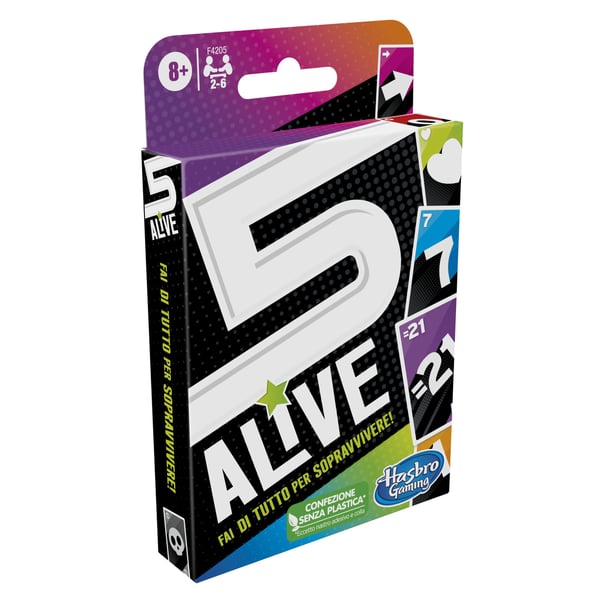 Hasbro Gaming 5 Alive Kortspil Strategi