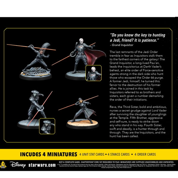 Asmodee Star Wars: Shatterpoint - Jedi Hunters Squad Pack Kuvio