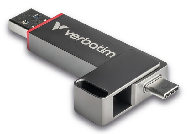 Verbatim Dual QuickStick USB-nøgle 1 TB USB Type-A / USB Type-C 3.2 Gen 1 (3.1 Gen 1) Grå