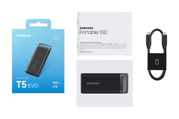 Samsung MU-PH4T0S 4 TB 3.2 Gen 1 (3.1 Gen 1) Svart