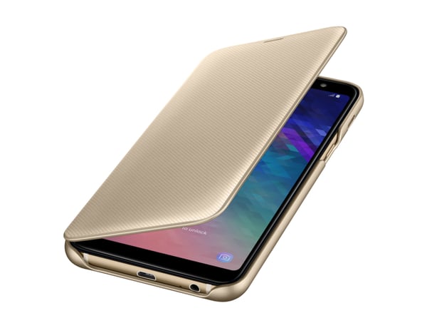 Samsung EF-WA605 mobiltelefon etui 15,2 cm (6") Tegnebogsetui Guld