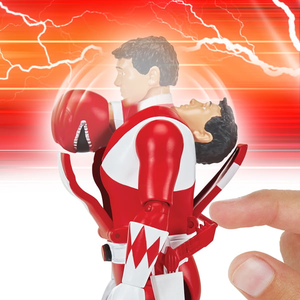 Power Rangers Auto-Morphin Red Ranger Figure