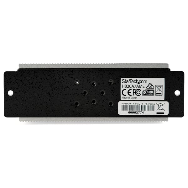 StarTech.com Industriell USB-hubb med 7 portar - USB 2.0 - 15 kV ESD-skydd