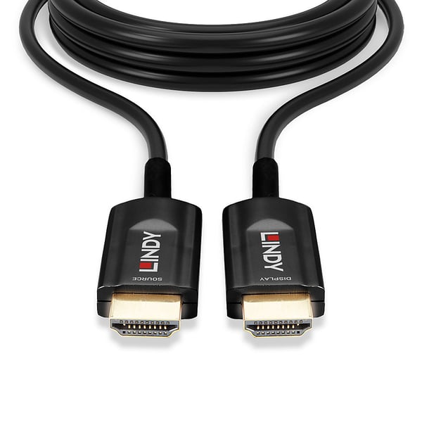 Lindy 38380 HDMI-kabel 10 m HDMI Typ A (standard) Svart