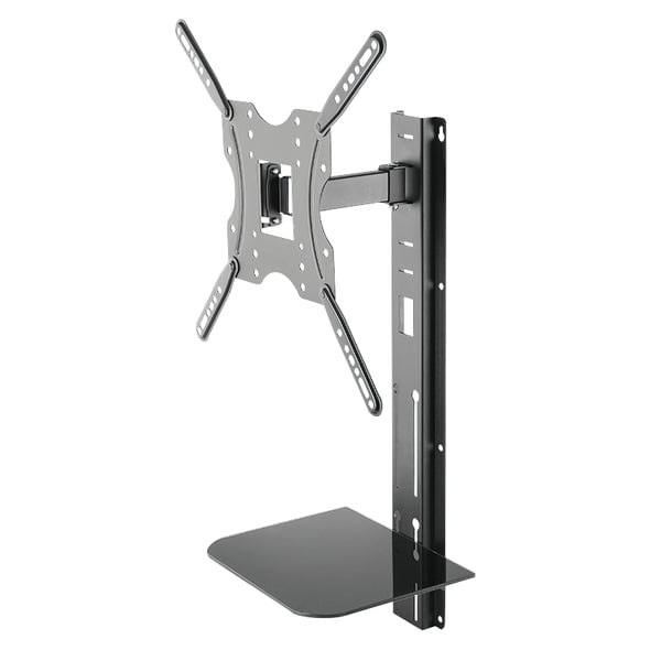 LogiLink BP0048 TV-kiinnike 139,7 cm (55") Musta, Ruostumaton teräs