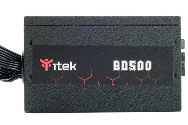 itek BD500 strömförsörjningsenheter 500 W 24-pin ATX ATX Svart