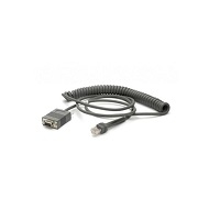 Zebra CBA-RF2-C09ZAR serielkabel Sort 2,8 m RS232 DB9 Zebra CBA-RF2-C09ZAR serielkabel Sort 2,8 m RS232 DB9