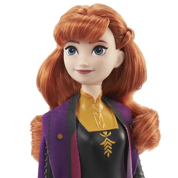 Disney Frozen Disneyn Frozen Anna -nukke ja asusteita, Disneyn Frozen 2 -elokuvan innoittama lelu