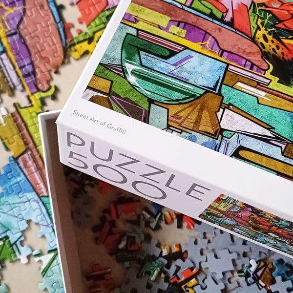 Tactic Puzzle Lovers Street Art of Graffiti 500 pcs puzzle