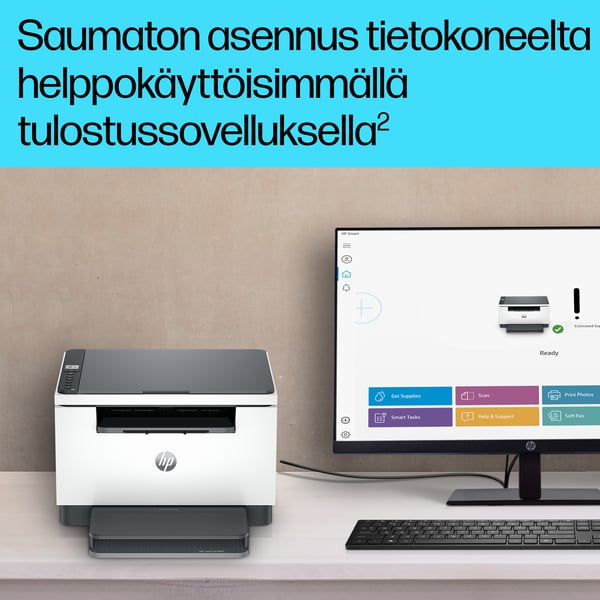 HP LaserJet M234d Multifunction Mustavalkoinen Tulostin, Kopiokone, skanneri; Kaksipuolinen