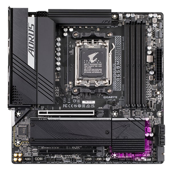 GIGABYTE B650M AORUS ELITE moderkort AMD B650 AM5-sockel ATX