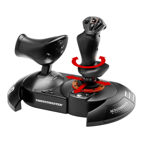 Thrustmaster T.Flight HOTAS NEO-X Ace Combat 8 Wings of Theve Edition Svart, Orange USB Flykt Sim Analog / Digital PC, Xbox One, Xbox Series S, Xbox Series X
