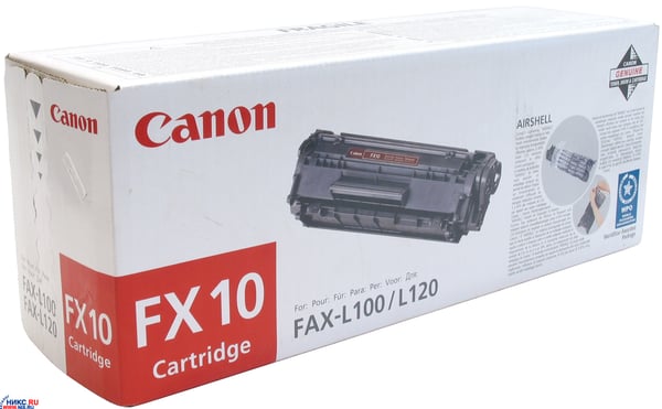 Canon FX10 värikasetti 1 kpl Alkuperäinen Musta