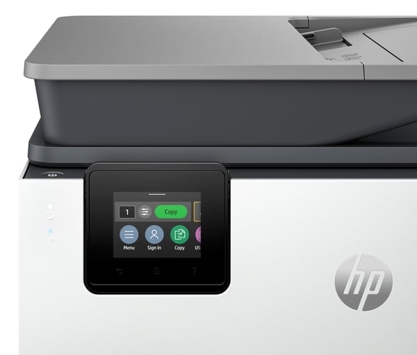 HP OfficeJet Pro 9120b Trådløst All-in-One Farve Printer, Tosidet print; Kopimaskine, scanner