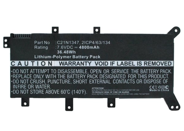 CoreParts MBXAS-BA0135 laptop reservedel Batteri