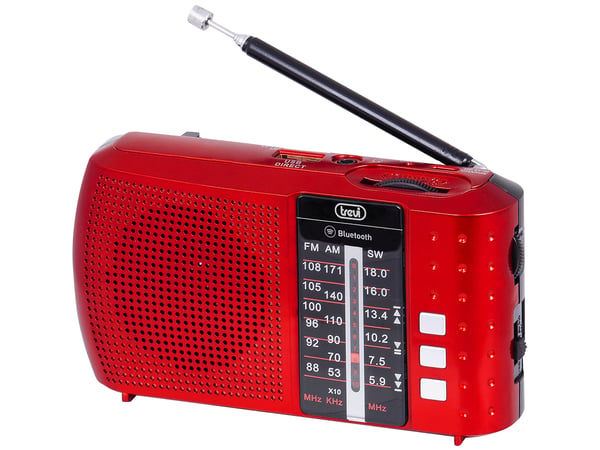 Trevi RA 7F20 BT Bærbar Analog & digital Rød