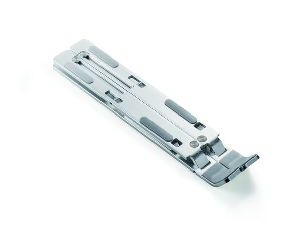 Conceptronic ERGO Foldable Aluminum Laptop Ställ till bärbara datorer Aluminium 39,6 cm (15.6")