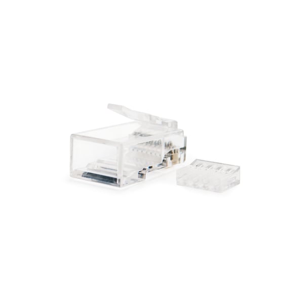 Nanocable 10.21.0201 kabelkontakter Transparent