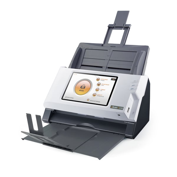 Plustek eScan A350 Essential ADF-scanner 600 x 600 dpi A4 Sort, Hvid