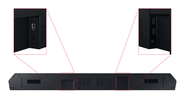 Samsung HW-Q600C Svart 3.1.2 kanaler 34 W
