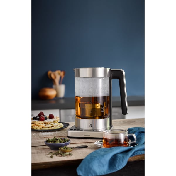 WMF Lono 0413160011 elkedel 1,7 L 3000 W Sort, Rustfrit stål, Transparent