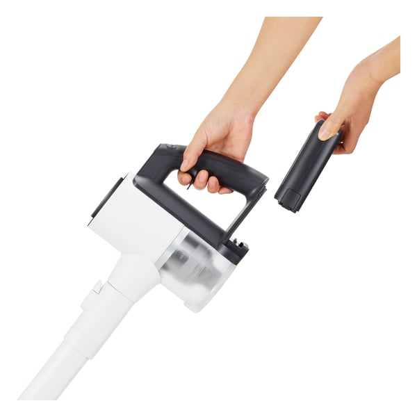 LG A9C-AIR1E Stick vakuum Batteri Dry Poseløs 150 W Sort, Hvid 2,4 At
