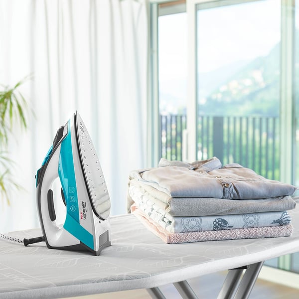Polti Vaporella Quick & Comfort QC120 Ångstrykjärn Stryksula i rostfritt stål 2200 W Svart, Turkos, Vit