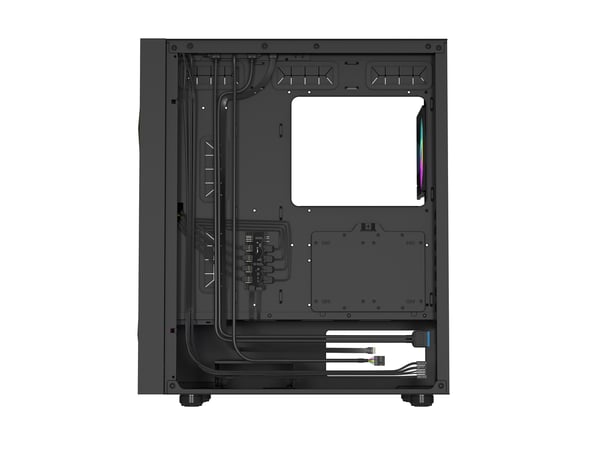 GENESIS Diaxid 605 ARGB Midi Tower Musta