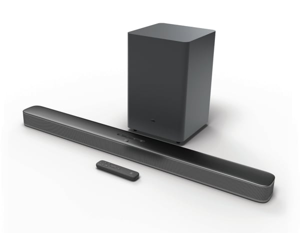 JBL BAR 2.1 Svart 2.1 kanaler 300 W JBL BAR 2.1 Svart 2.1 kanaler 300 W