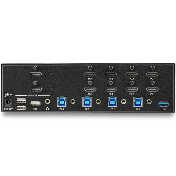 StarTech.com KVM-switch HDMI 4 portar - 4K 30 Hz