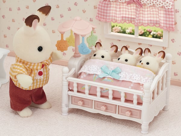 Sylvanian Families Babyseng med uro