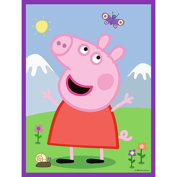 Peppa Pig Baby Maxi Good Day Puslespil 10 stk Tegnefilm