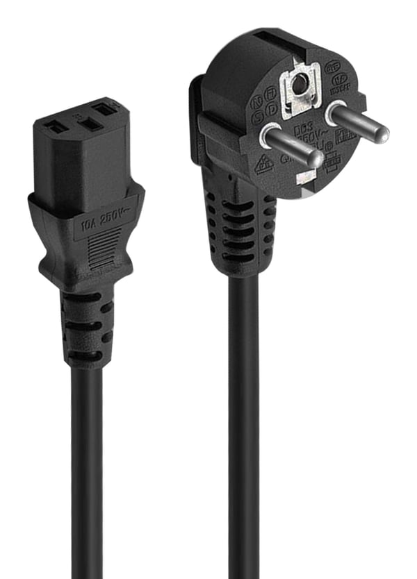 Ewent EC1920 strömkablar Svart 1,5 m Strömkontakt typ F C13 coupler