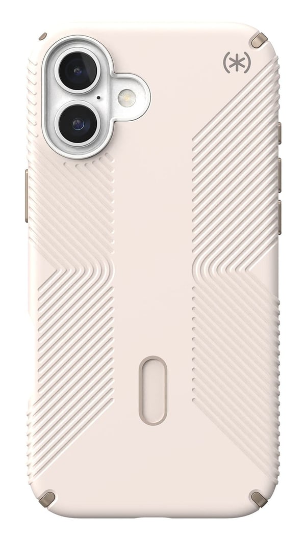 Speck Presidio2 Grip ClickLock & MagSafe til iPhone 16 Plus beige