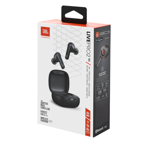 JBL Live Pro 2 TWS Kuulokkeet True Wireless Stereo (TWS) In-ear Puhelut/Musiikki USB Type-C Bluetooth Musta