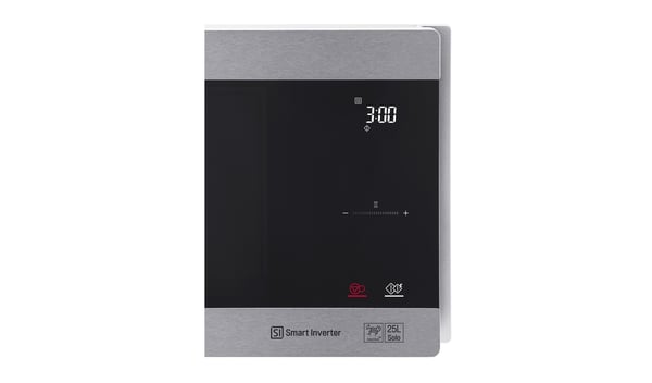 LG MS2595CIS mikrobølgeovn Sølv, Rustfrit stål Solo mikroovn Bordplade 25 L 1000 W