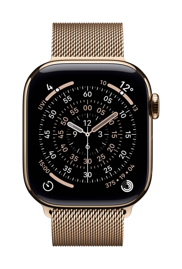 Apple MXMN3ZM/A smarta bärbart tillbehör Band Guld Rostfritt stål