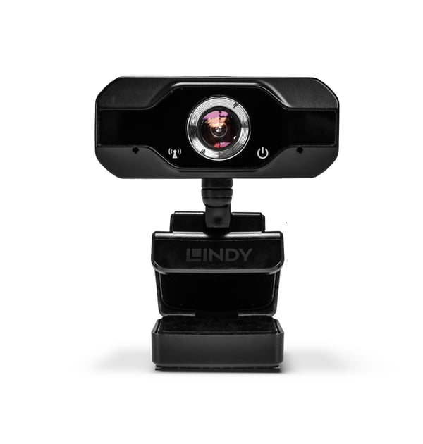 Lindy 43300 webbkameror 1920 x 1080 pixlar USB 2.0 Svart