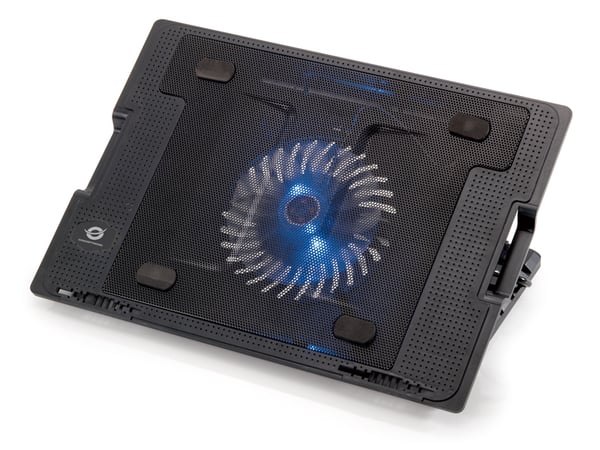 Conceptronic CNBCOOLSTAND1F køling til laptop 43,2 cm (17") Sort