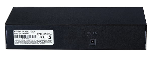 Intellinet 560764 netværksswitch Fast Ethernet (10/100) Strøm over Ethernet (PoE) Sort