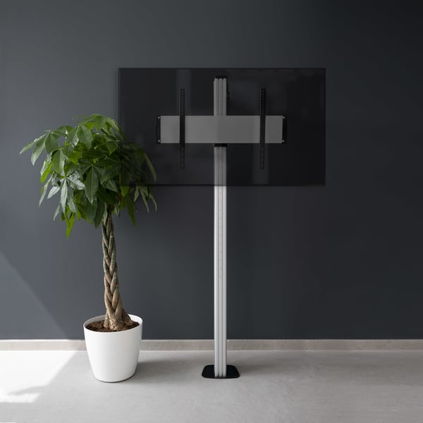 TooQ FS2270M-B fäste för skyltningsskärm 177,8 cm (70") Silver