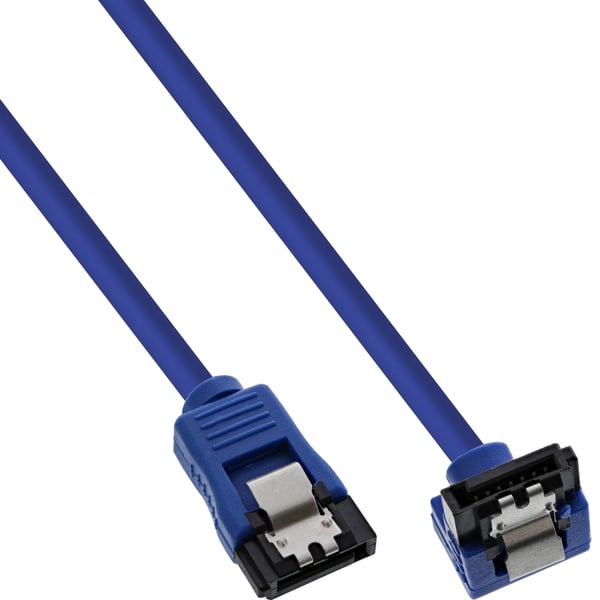 InLine 27701F SATA-kablar 0,15 m Blå