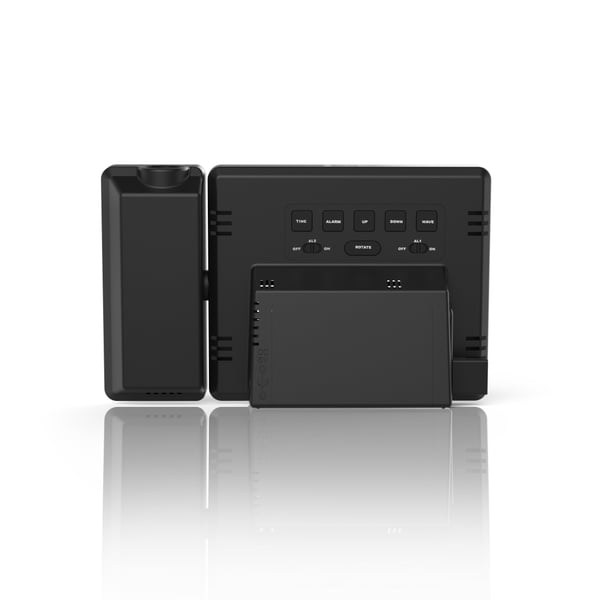 Hama Plus Charge Digital väckarklocka Svart