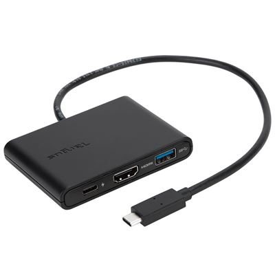 Targus ACA929EU kannettavien tietokoneiden telakka ja porttitoistin Langallinen USB 3.2 Gen 1 (3.1 Gen 1) Type-C Musta