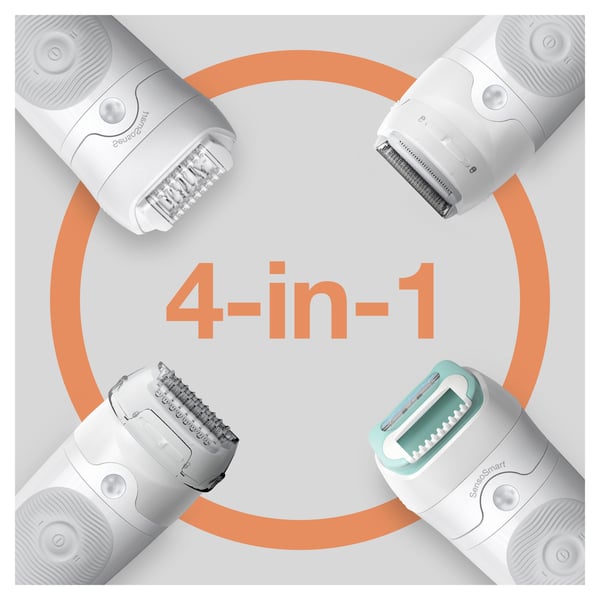 Braun Silk-épil 5 81728163 epilatorer 0 pincetter Vit