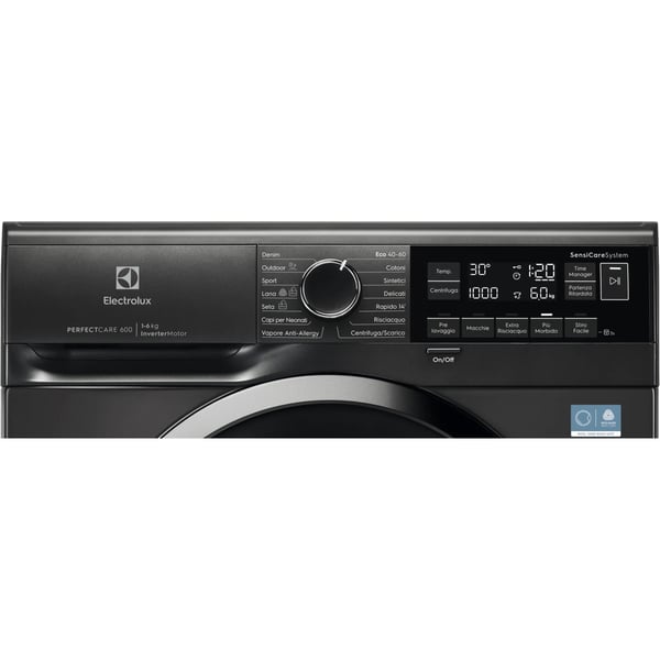 Electrolux EW6S326ABL vaskemaskine Front-læsning 6 kg 1200 rpm Sort