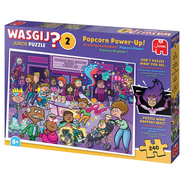 Wasgij Junior 2 - Sælsomme snacks! (240 brikker)