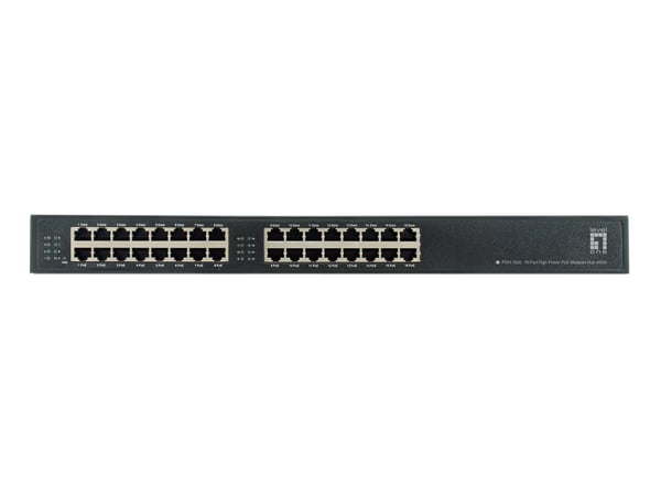 LevelOne POH-1620 PoE-adapteri Nopea Ethernet, Gigabitti Ethernet