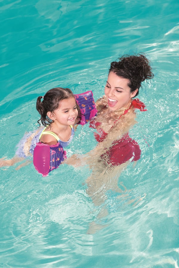 Bestway 32182 pool- och badmadrass Multifärg Bild Vinyl Simdynor för armarna