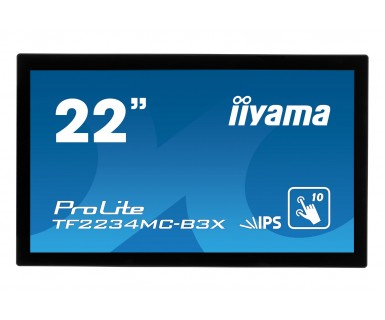 iiyama ProLite TF2234MC computerskærm 54,6 cm (21.5") 1920 x 1080 pixel Fuld HD LED Berøringsskærm Multibruger Sort